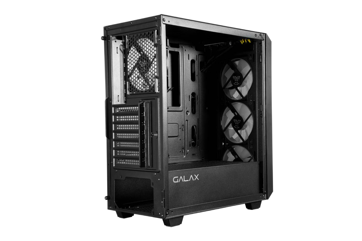 GALAX PC Case Revolution 01 (REV-01) ATX, 4 ARGB Pre installed Fan Case-Cabinets-Galax-computerspace