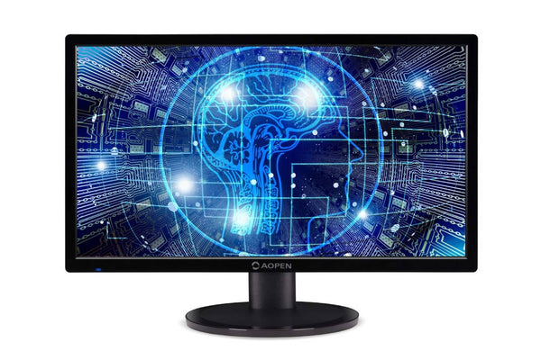 Acer Aopen 21.5 inch Full HD 1920 X 1080 Resolution Backlit LED LCD Monitor - 200nits Brightness -HDMI and VGA Port - 22CH1Q
