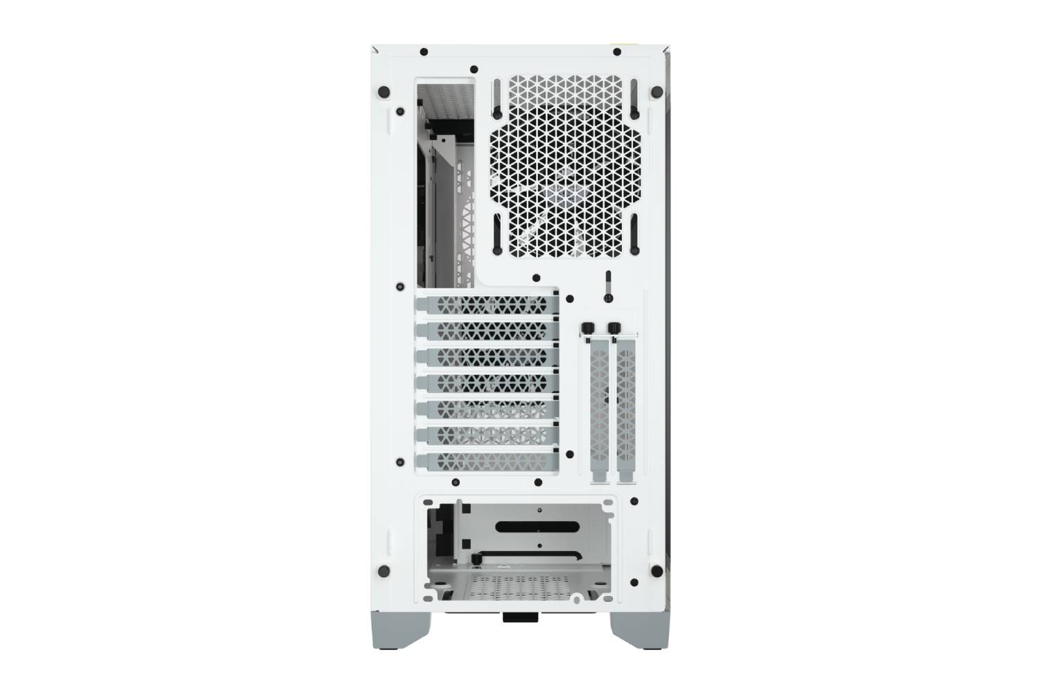 Corsair 4000D AIRFLOW Tempered Glass Mid-Tower ATX Case — White