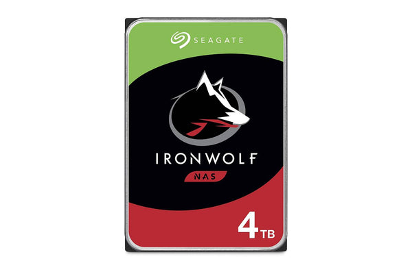 Seagate IronWolf 4TB NAS Internal Hard Drive HDD CMR 3.5 Inch SATA 6Gb/s 5400 RPM - ST4000VN006