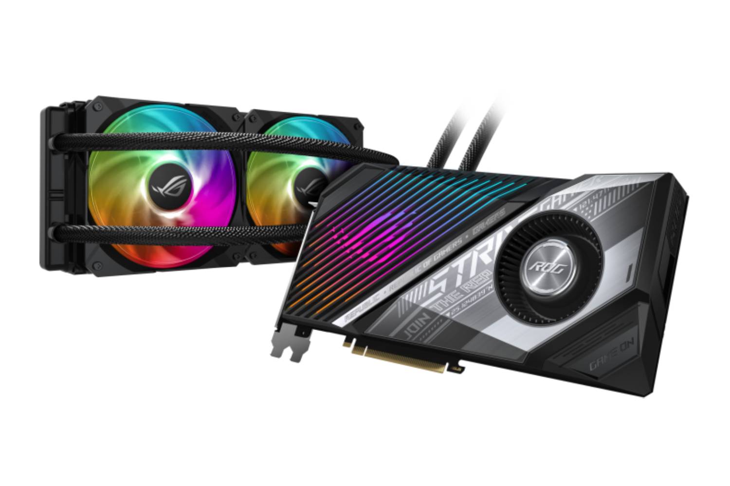 Asus ROG STRIX LC RX6800XT O16G GAMING Graphics Card-ASUS-computerspace