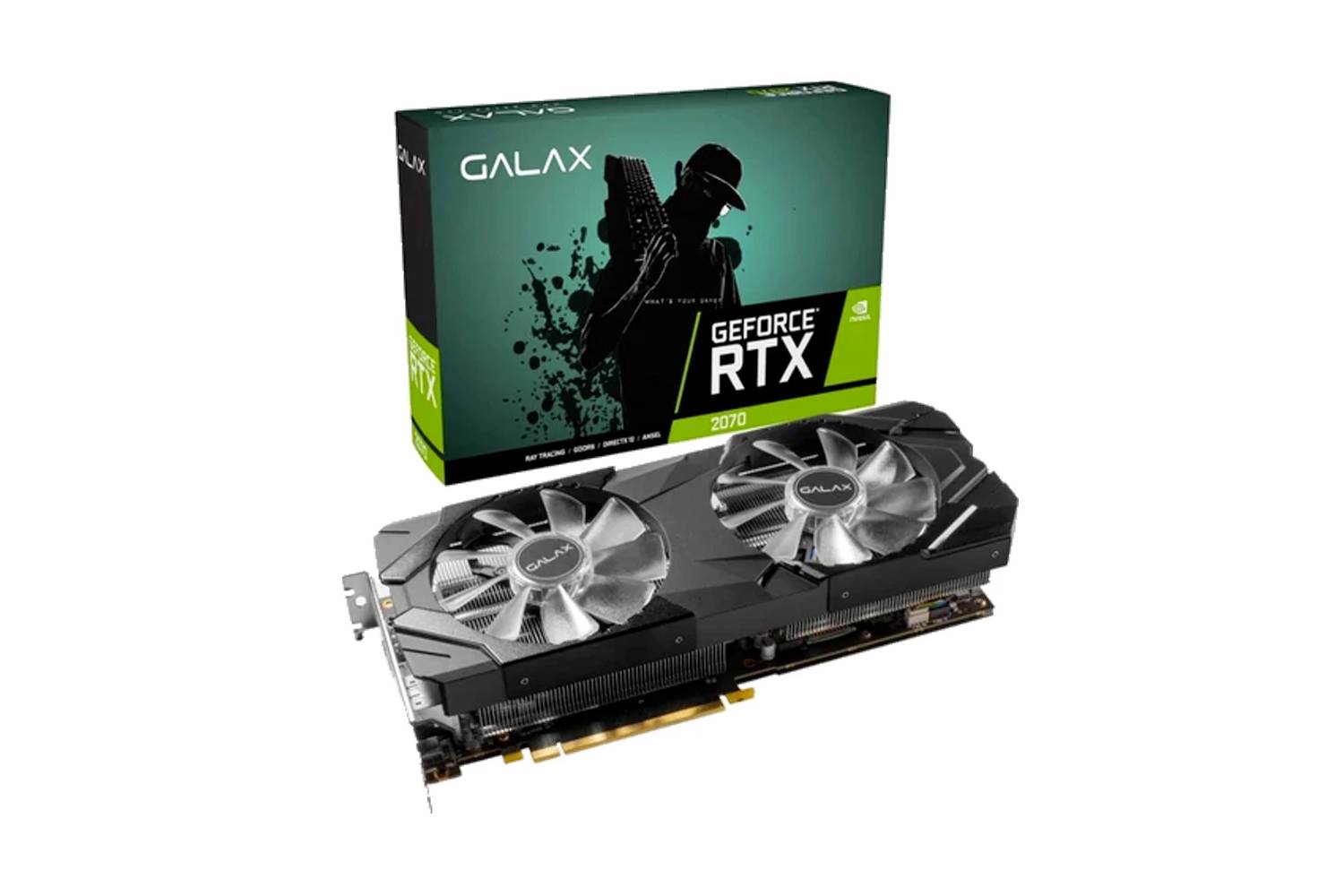 Galax GeForce RTX 2070 EX OC RGB Graphics Card-GRAPHICS CARD-Galax-computerspace