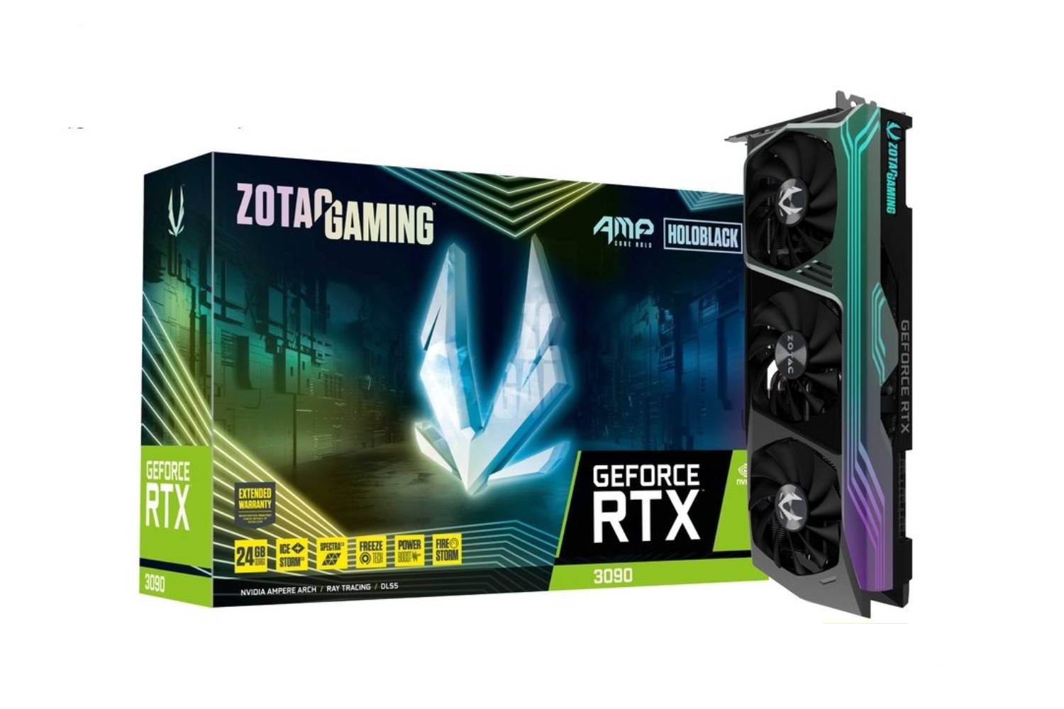 ZOTAC GAMING GeForce RTX 3090 AMP Core Holo Graphics Card
