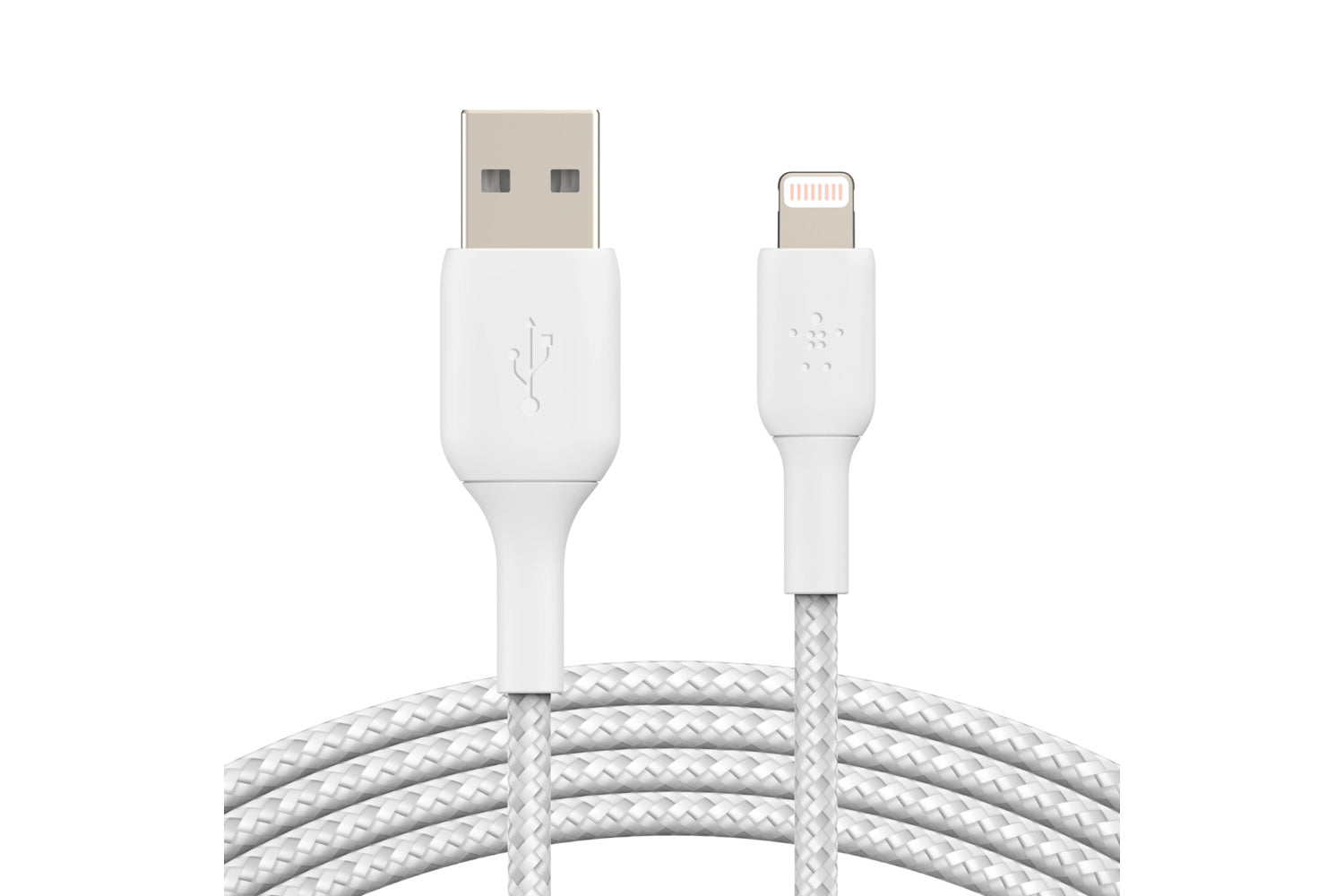 Belkin BOOST CHARGE Braided Lightning to USB-A Cable 1m-Cables-computerspace