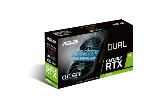 ASUS Dual GeForce RTX 2060 OC edition 6GB GDDR6 Graphics Card