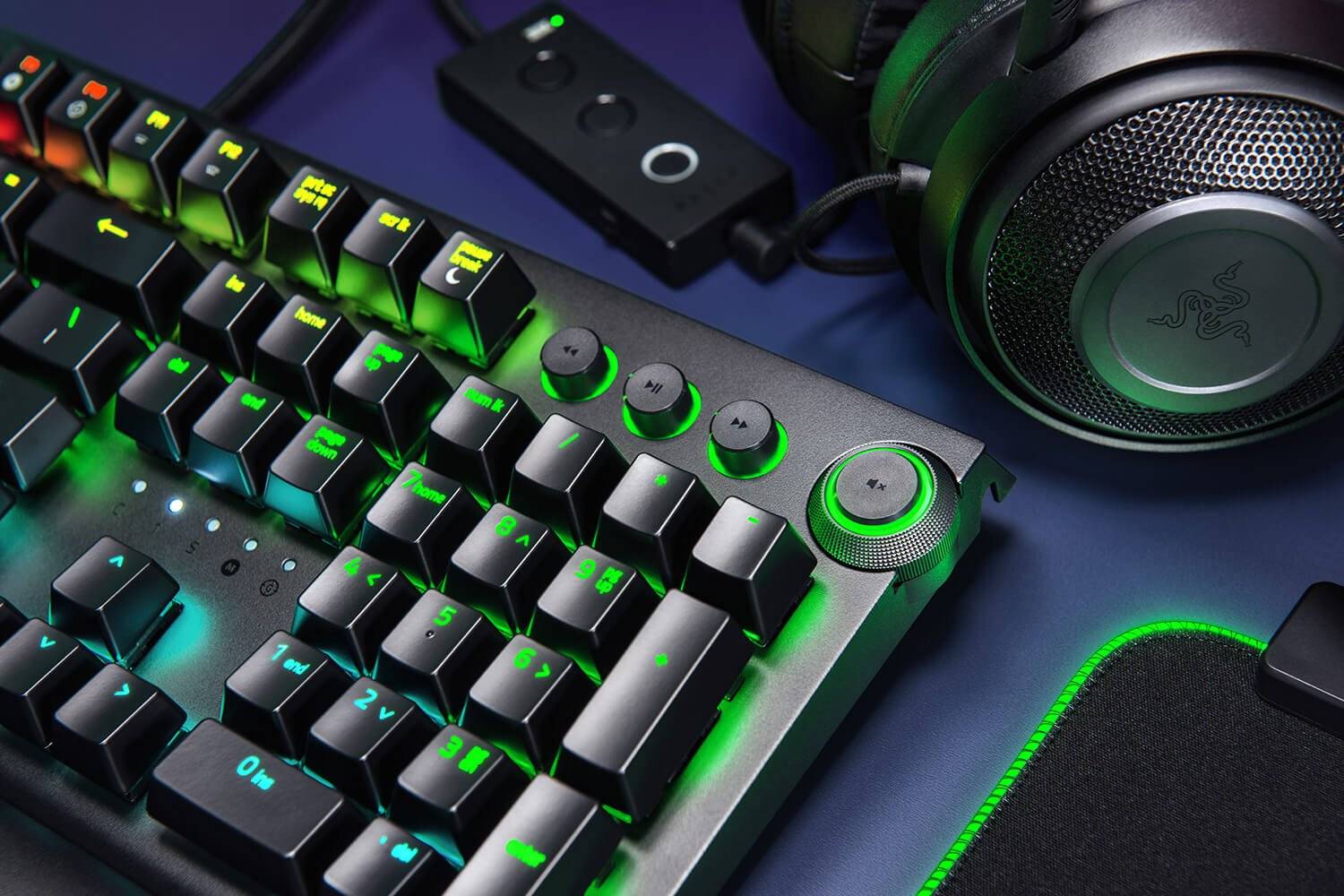 Razer BlackWidow Elite Mechanical Gaming Keyboard(Green Switch)