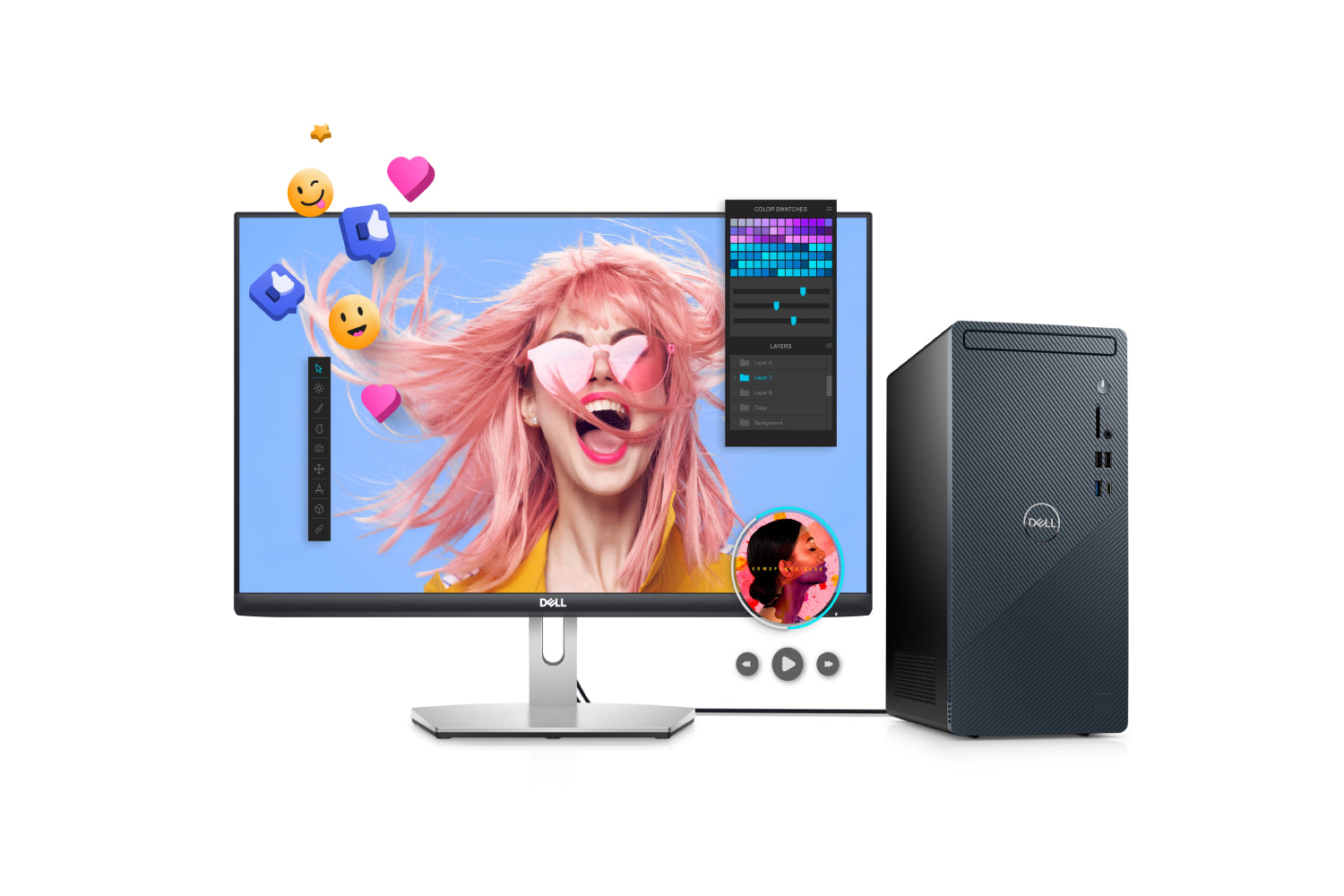 Dell Inspiron 3910 Desktop-Desktop-DELL-computerspace