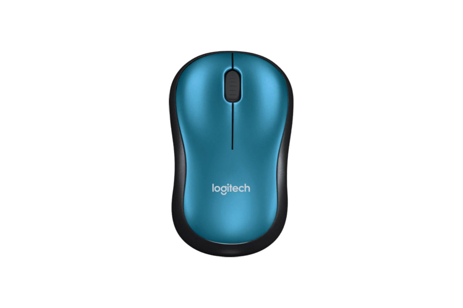 Logitech M185 Wireless Mouse Black/blue-MOUSE-Logitech-computerspace