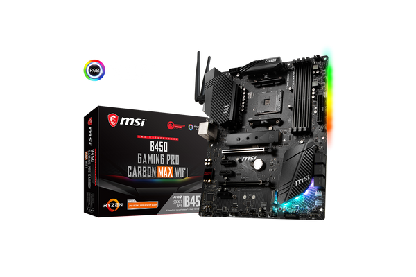 MSI B450 Gaming PRO Carbon MAX wifi Motherboard