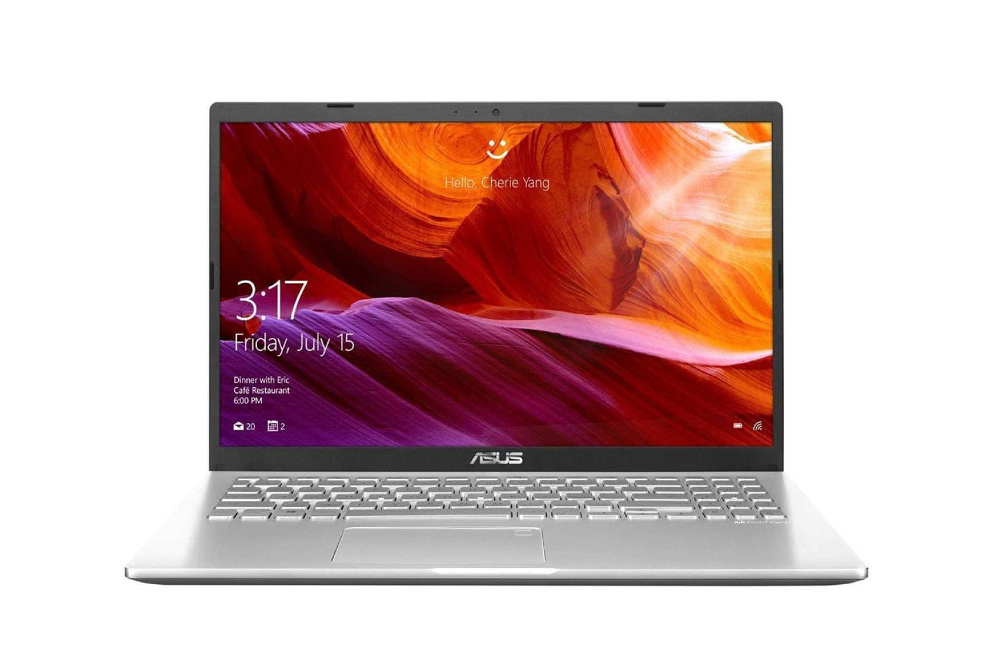 Asus X515E core i3 11th gen 256gb pcie ssd win 10 8GB RAM 15.6 inch HD Transparent silver Laptop-Laptops-ASUS-computerspace