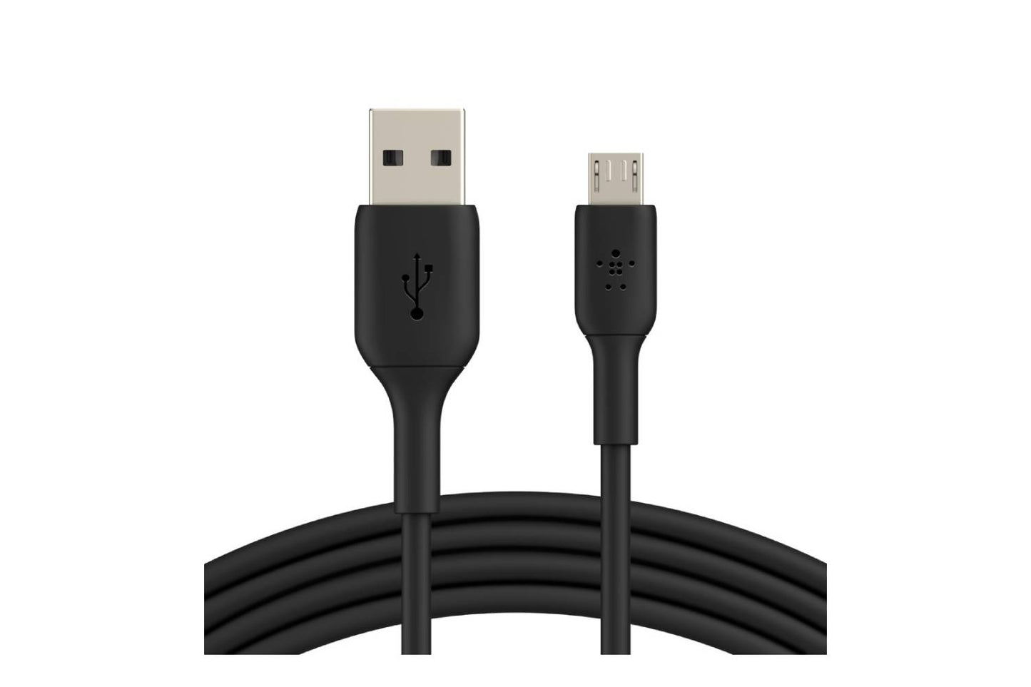 Belkin USB-A to Micro USB Charging Cable for Android Phones and Tablets (3.3 Feet/1 Meter, Black)-Micro USB-computerspace