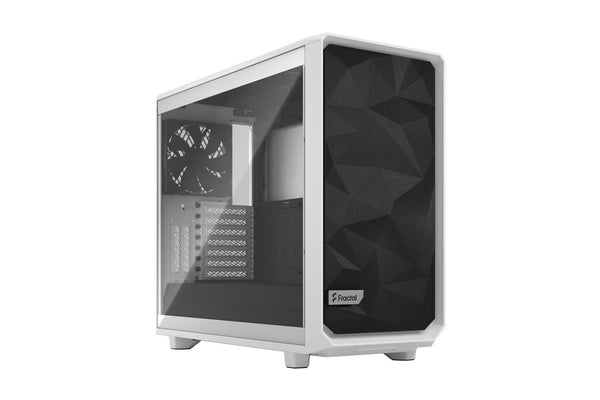 Fractal Meshify 2 Clear Tempered Glass Case White