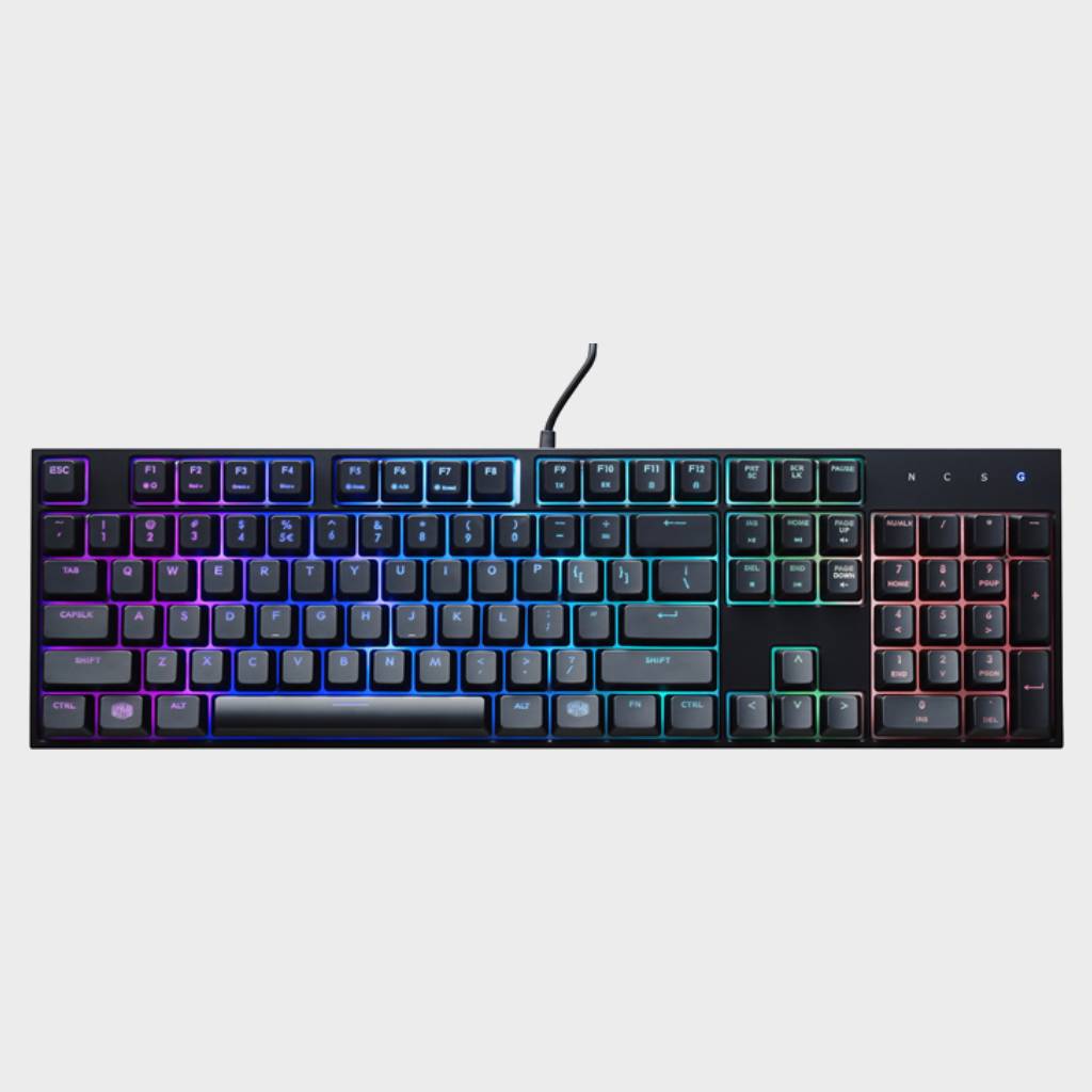 Cooler Master MASTERKEYS LITE L COMBO with RGB and Mechanical switch Keyboard