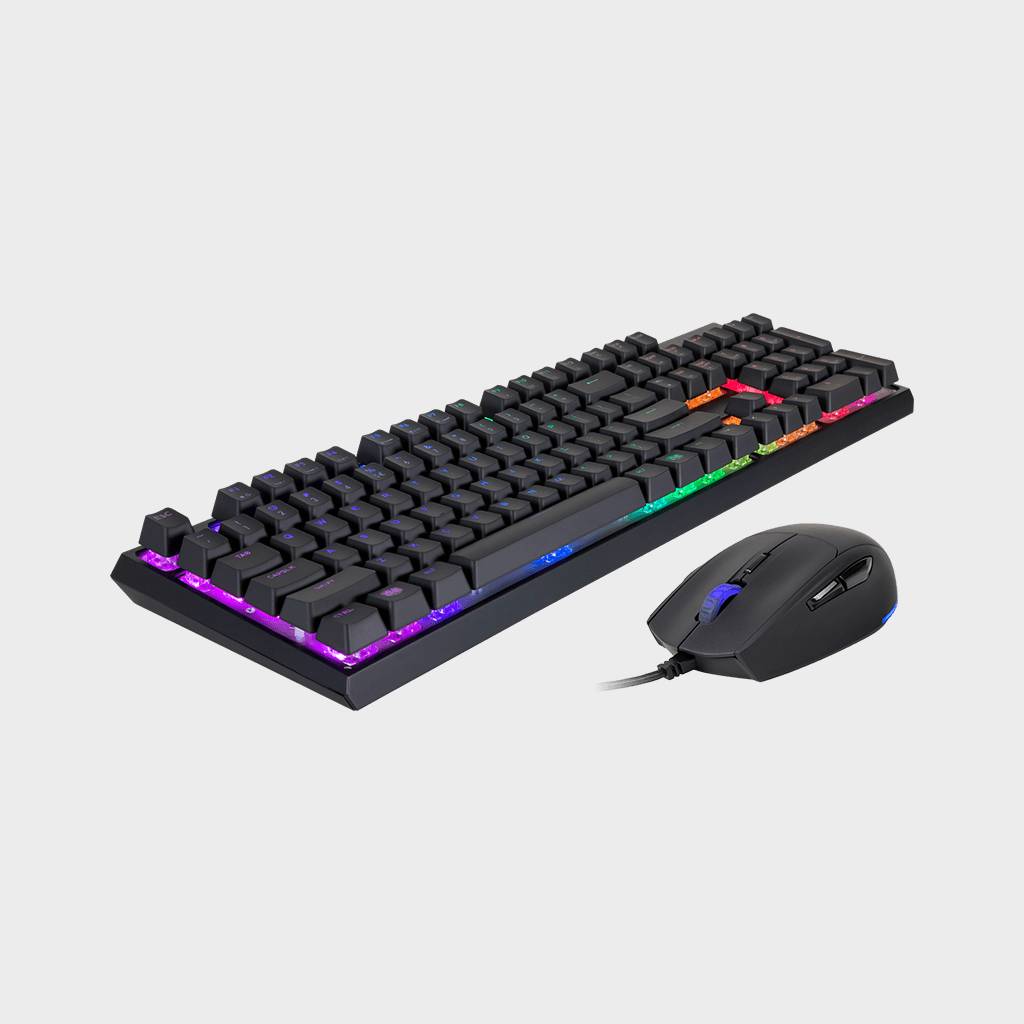Cooler Master MasterSet MS120 Gaming Keyboard and Mouse Combo