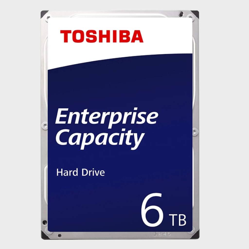 Toshiba 6TB 3.5inch SAS 12GBPS Enterprise HDD (MG06ACA600E)