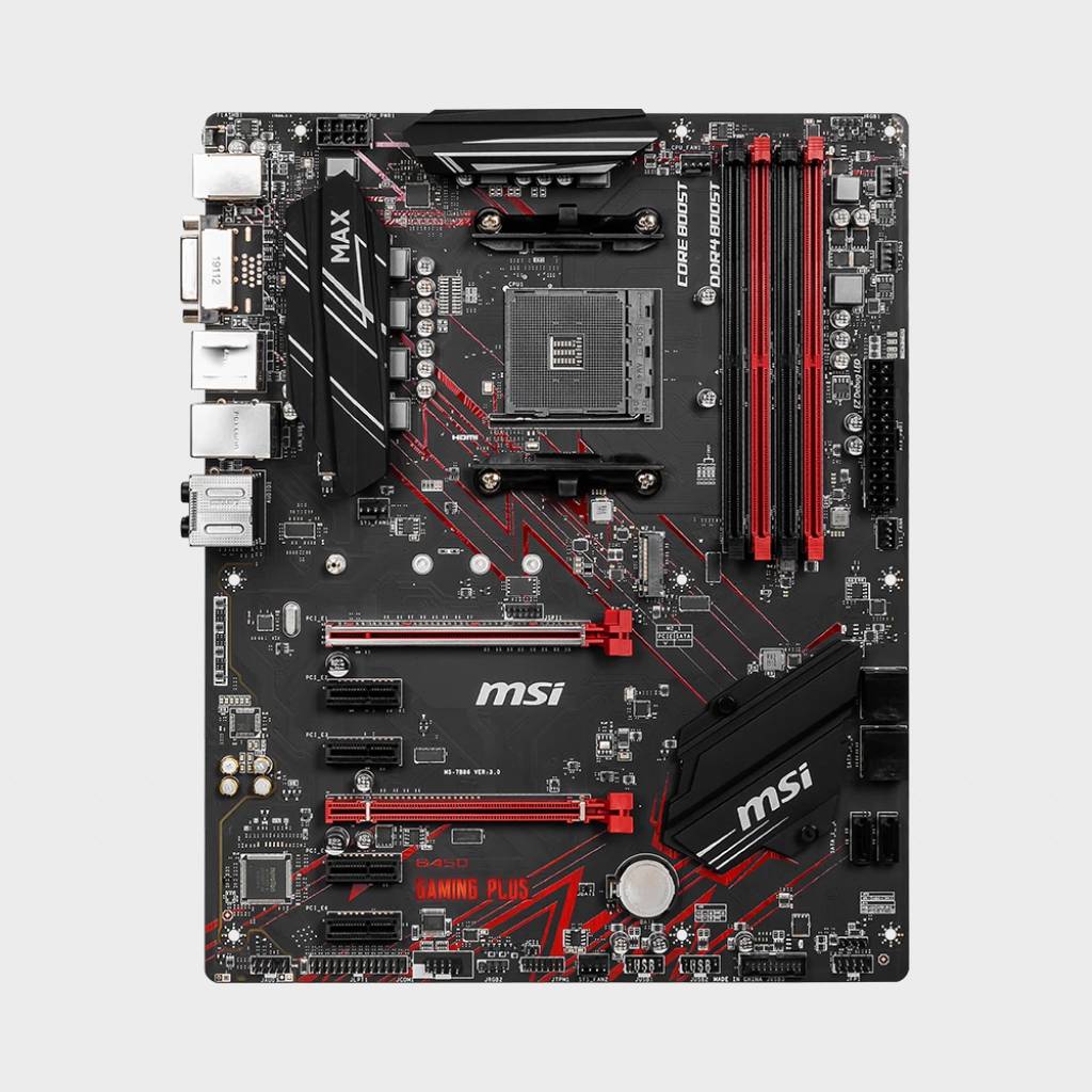 MSI B450 GAMING PLUS MAX AMD RYZEN MOTHERBOARD