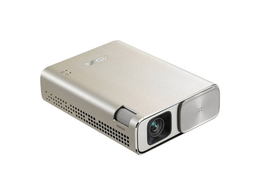 ASUS ZenBeam Go E1Z USB Pocket Projector, 150 Lumens, Built-in 6400mAh Battery, Up to 5-hour Projection time, Power Bank, Auto Keystone Correction, Micro USB / Type-C