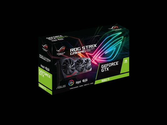 ASUS ROG Strix GeForce GTX 1660 Ti Advanced edition 6GB GDDR6 Graphics Card