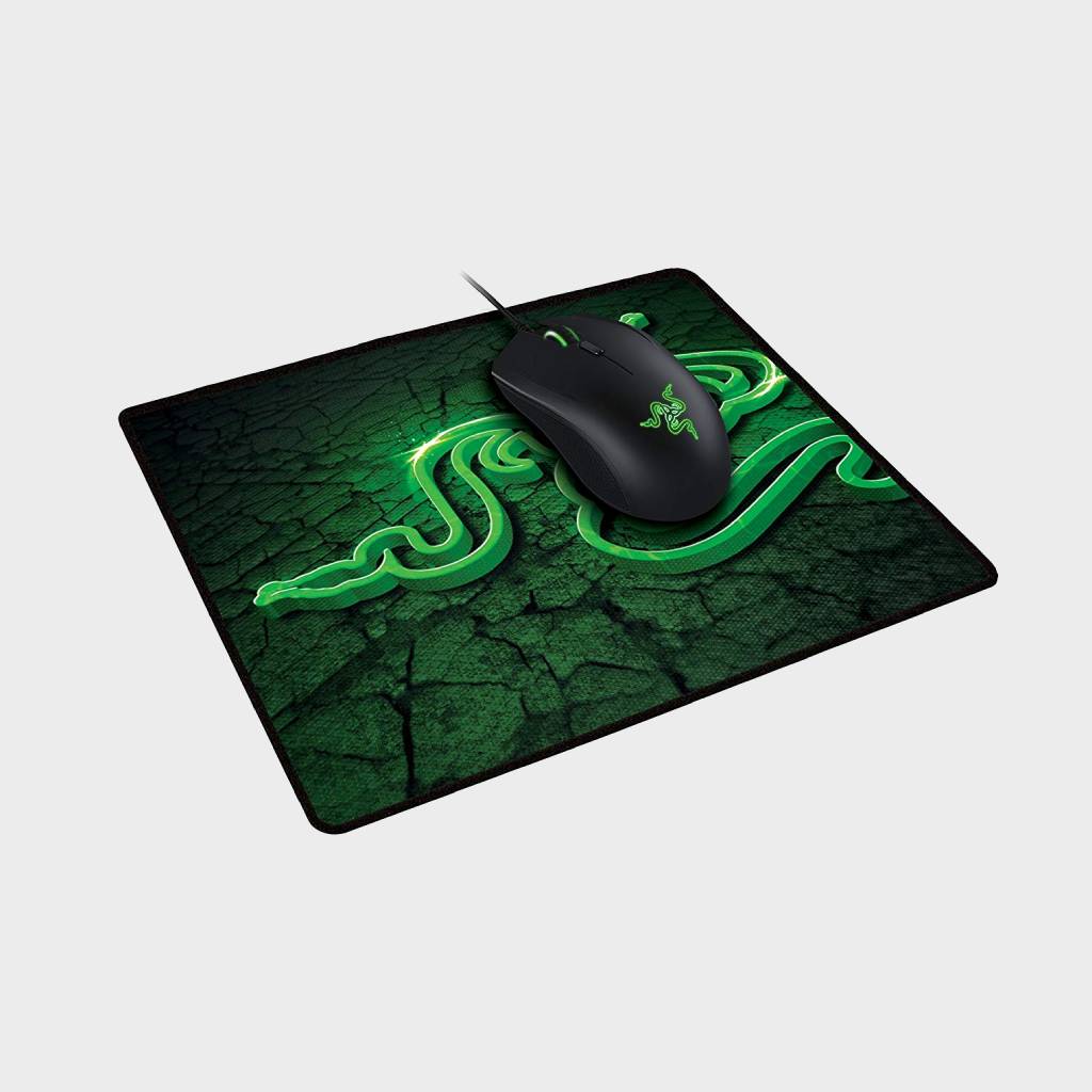 Razer Gaming Mouse with Goliathus Control Fissure Mouse Mat (Black)