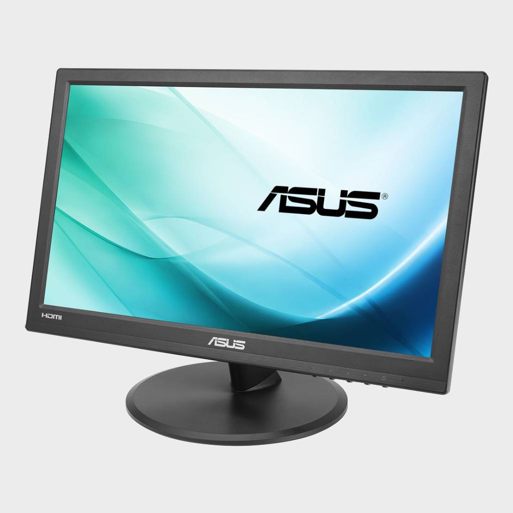 ASUS VT168H Touch Monitor 39.62cm(15.6) (1366x768), 10-point Touch, HDMI, Flicker free, Low Blue Light Monitor