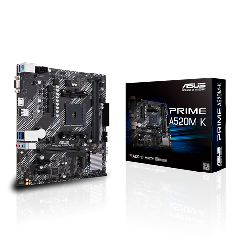 Asus Prime A520M-K Motherboards-Motherboards-ASUS-computerspace