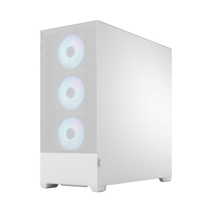 Fractal Design Pop XL Air RGB White Tempered Glass Clear Tint E-ATX Computer Case - (FD-C-POR1X-01)-Cabinet-Fractal-computerspace