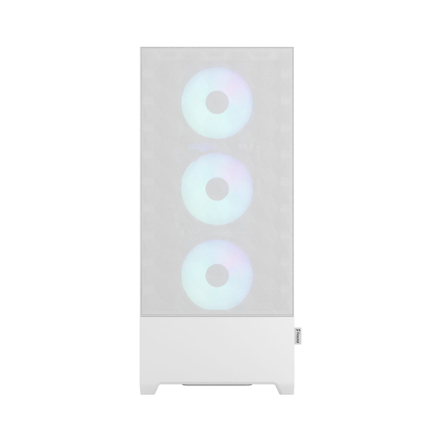 Fractal Design Pop XL Air RGB White Tempered Glass Clear Tint E-ATX Computer Case - (FD-C-POR1X-01)-Cabinet-Fractal-computerspace