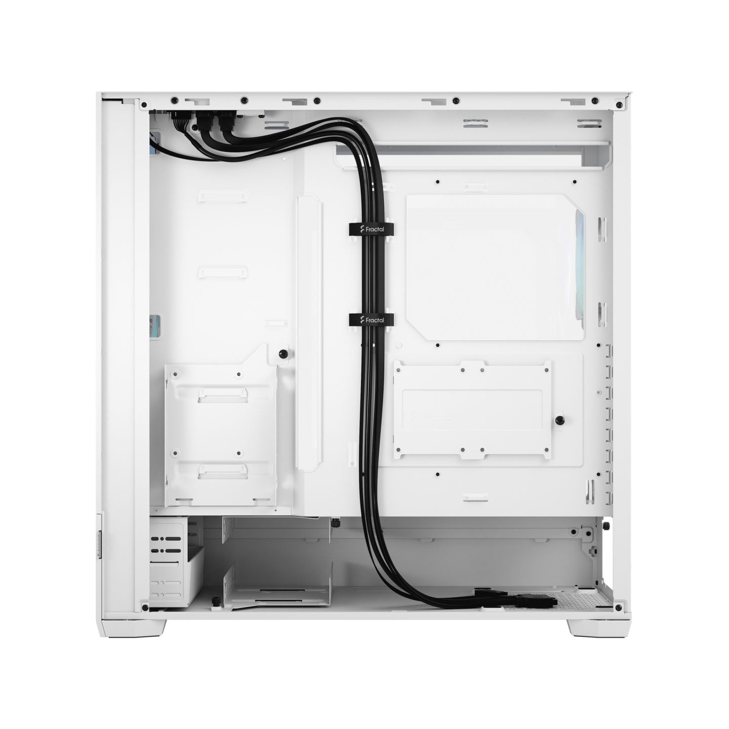 Fractal Design Pop XL Air RGB White Tempered Glass Clear Tint E-ATX Computer Case - (FD-C-POR1X-01)-Cabinet-Fractal-computerspace