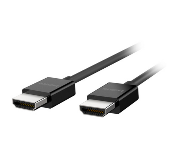 Belkin Ultra HD High Speed HDMI Cable, Supports 8K and 4K, HDMI 2.1 Certified, Dolby Vision (Black) - AV10175BT2MBKV2