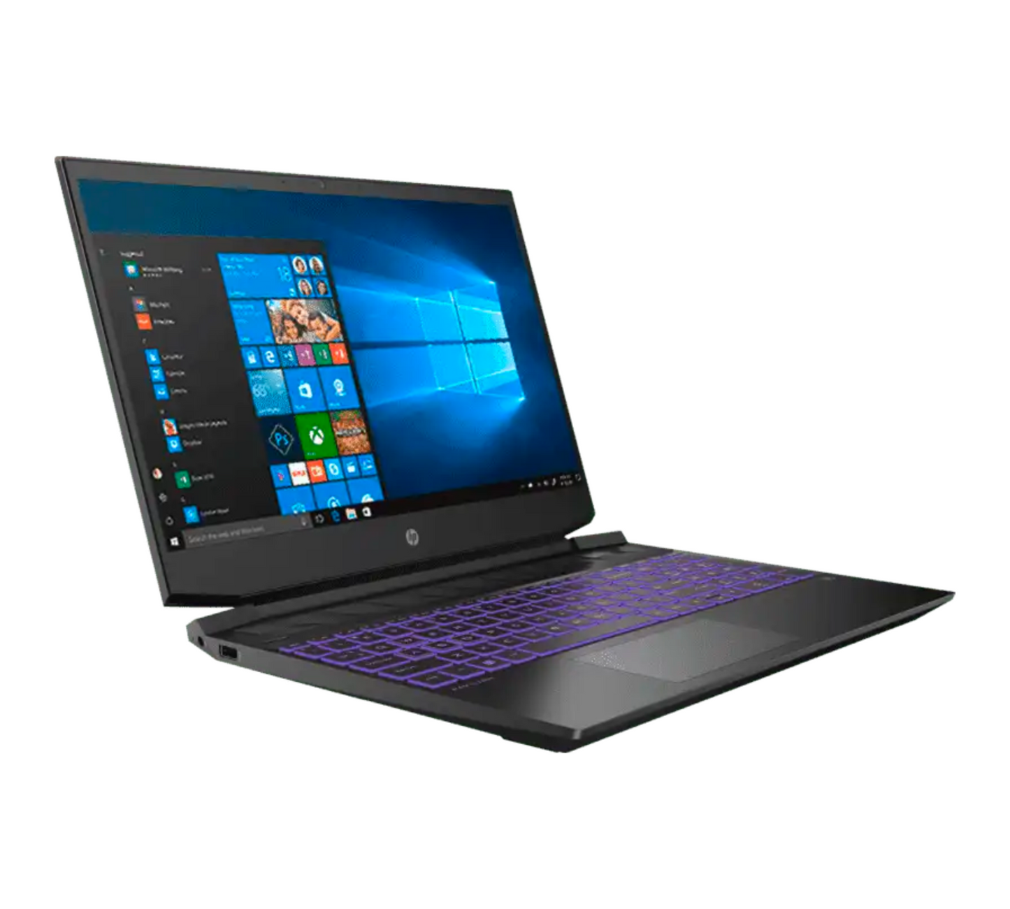 HP Pavilion Gaming 5th Gen AMD Ryzen 5 Processor 15.6 inches(39.6cm) FHD Gaming Laptop (8GB/512GB SSD/144 Hz/Windows 10 Home/MS Office/NVIDIA GTX 1650 4GB/Shadow Black), 15-ec2008AX laptop-Laptops-HP-computerspace