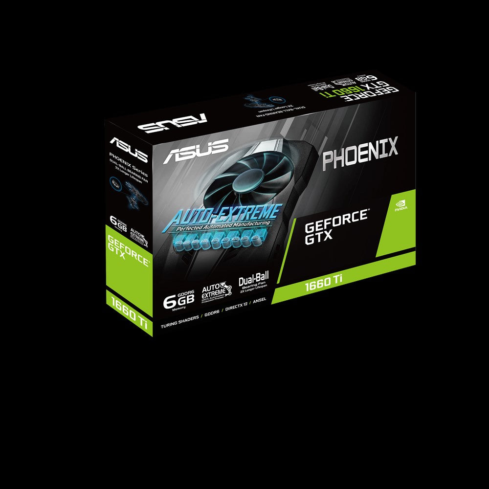 ASUS Phoenix GeForce GTX 1660 Ti edition 6GB GDDR6 Graphics Card
