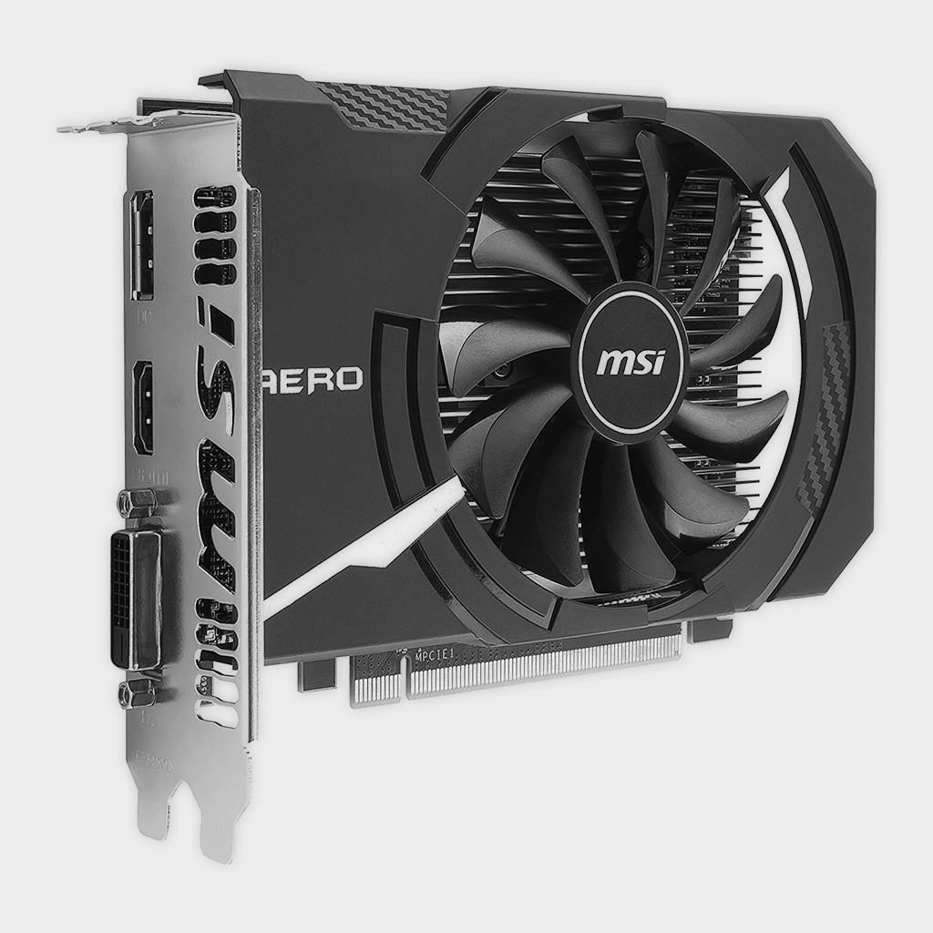 MSI AMD Radeon RX 560 AERO ITX 4G OC Graphics Card