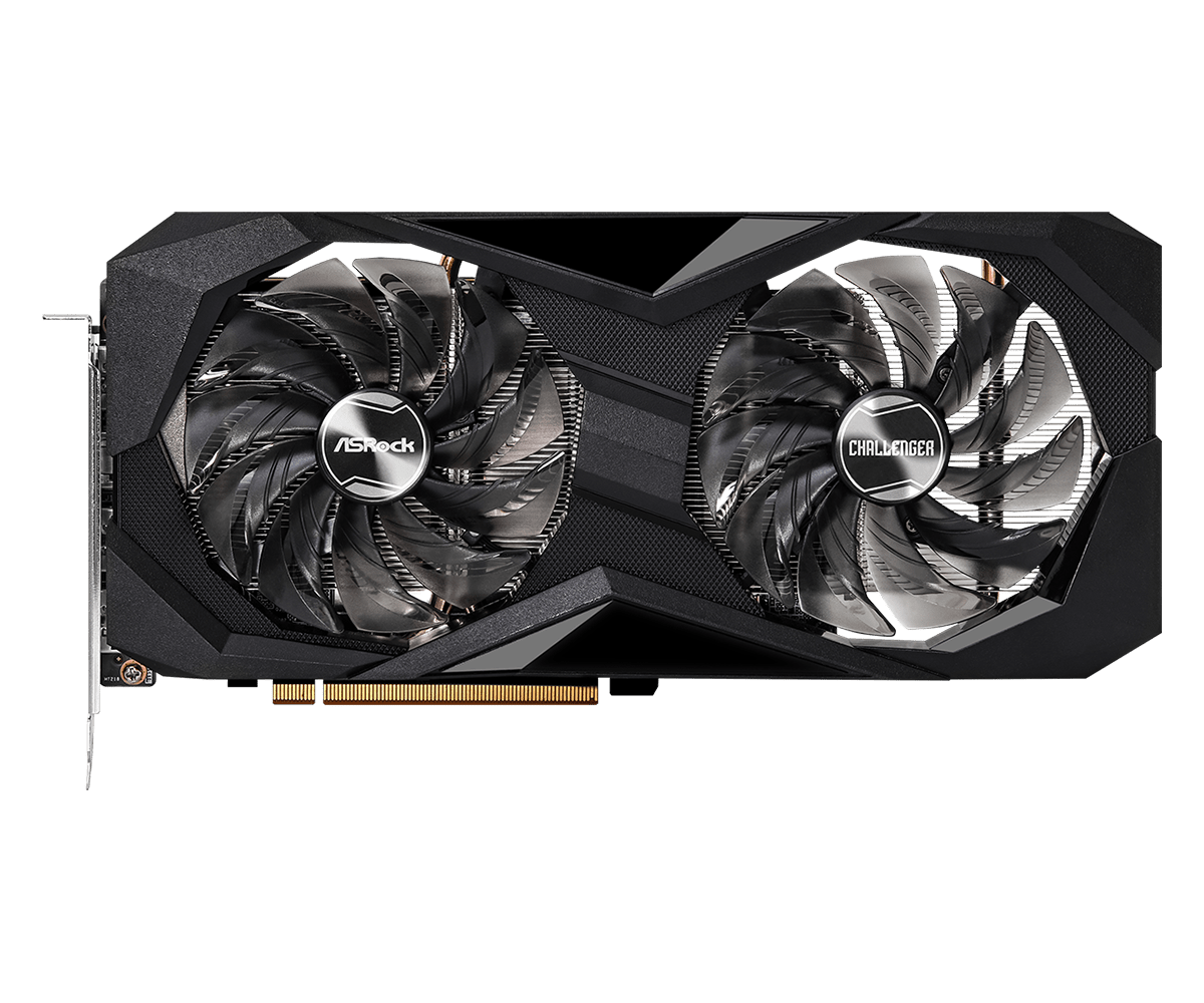 Asrock AMD Radeon RX 6600 Challenger D 8GB Graphics Card-GRAPHICS CARD-ASRock-computerspace