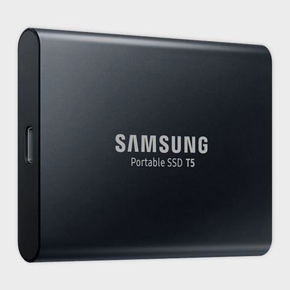 SAMSUNG - T5 1TB PORTABLE SSD (BLACK)