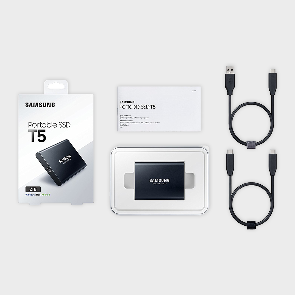 SAMSUNG - T5 2TB PORTABLE SSD
