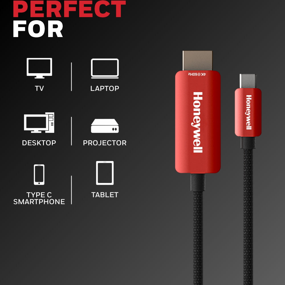 Honeywell Type C To HDMI Cable-Honeywell-computerspace