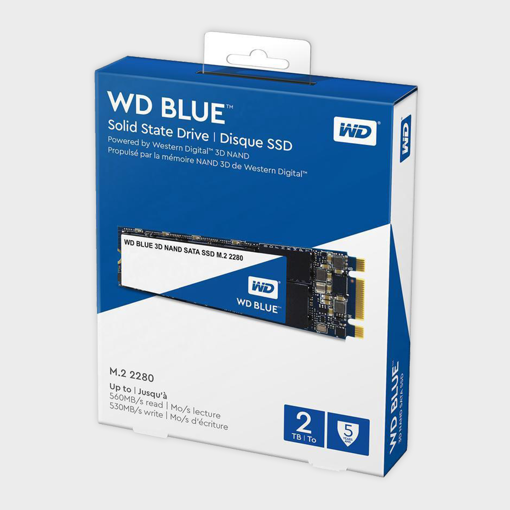 WD Blue 3D NAND 2TB PC SSD (WDS200T2B0B) – Computerspace