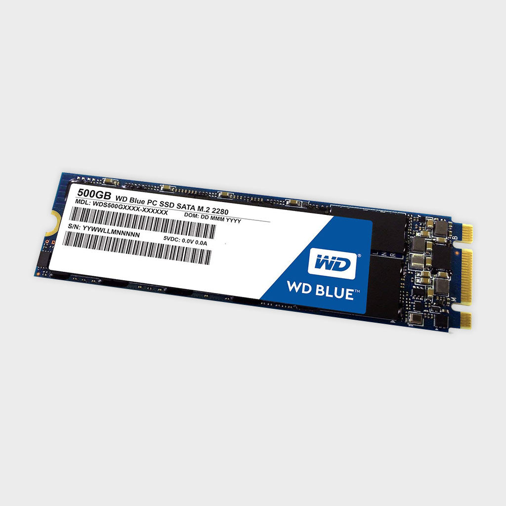 WD Blue 500GB PC SSD M.2 (WDS500G1B0B)