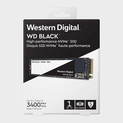 WD Black 1TB High-Performance NVMe PCIe Gen3 (WDS100T2X0C)