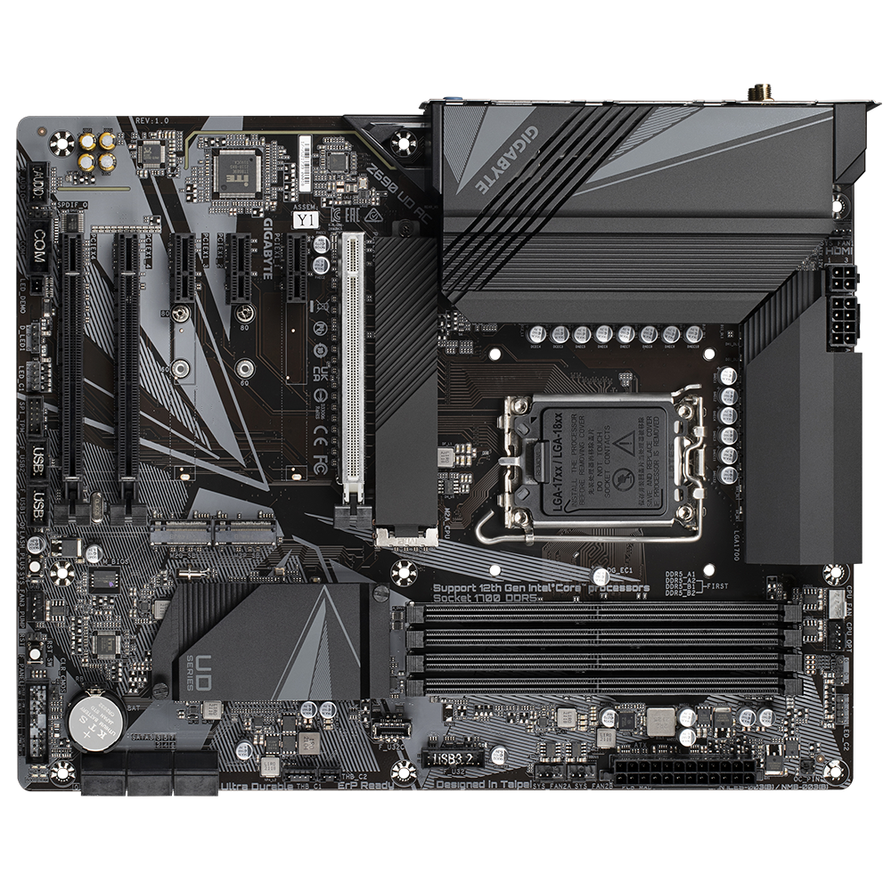 Gigabyte Z690 UD AC Motherboard-Motherboard-GIGABYTE-computerspace