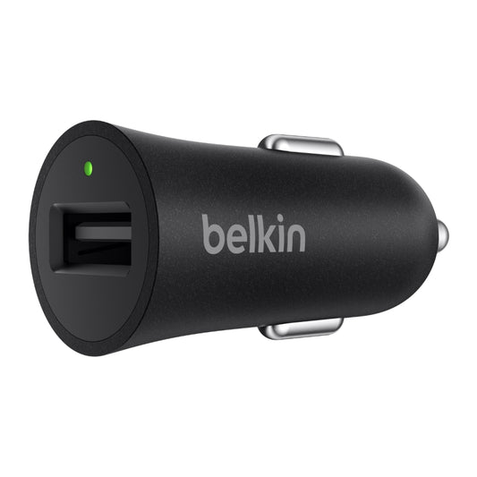 Belkin BOOST UP Quick Charge 3.0 Car Charger with USB-A to USB-C Cable (USB Type-C) F7U032bt04-BLK-Car Charger-computerspace