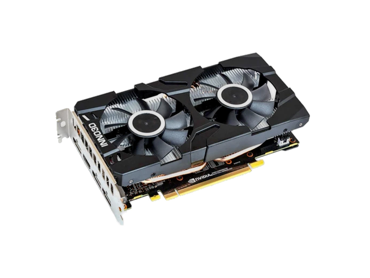 Inno3d Gaming GeForce GTX 1660 Ti Twin X2 6GB GDDR6 Graphics Card ...