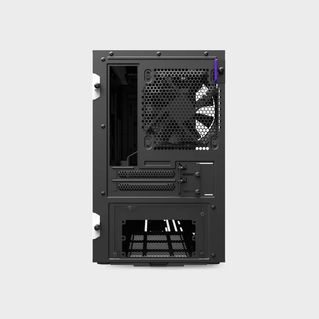 NZXT H210i mini iTX Computer Case (Matte White/Black)