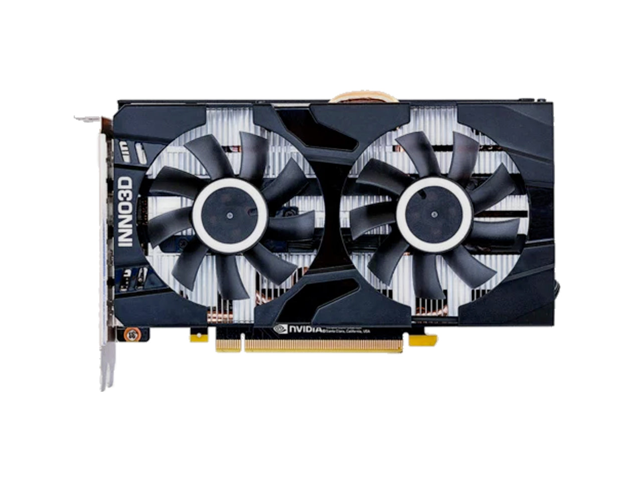 Inno3d Gaming GeForce GTX 1660 Ti Twin X2 6GB GDDR6 Graphics Card ...