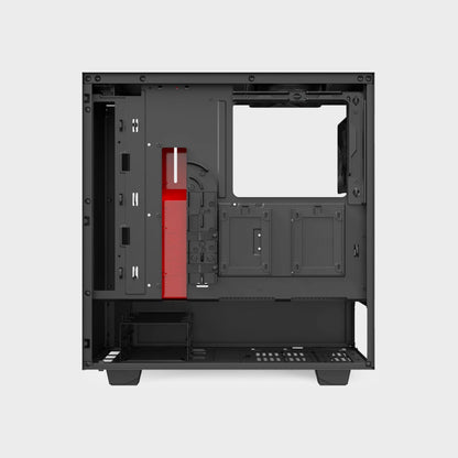 NZXT H510 ATX Computer Case (Black/Red)