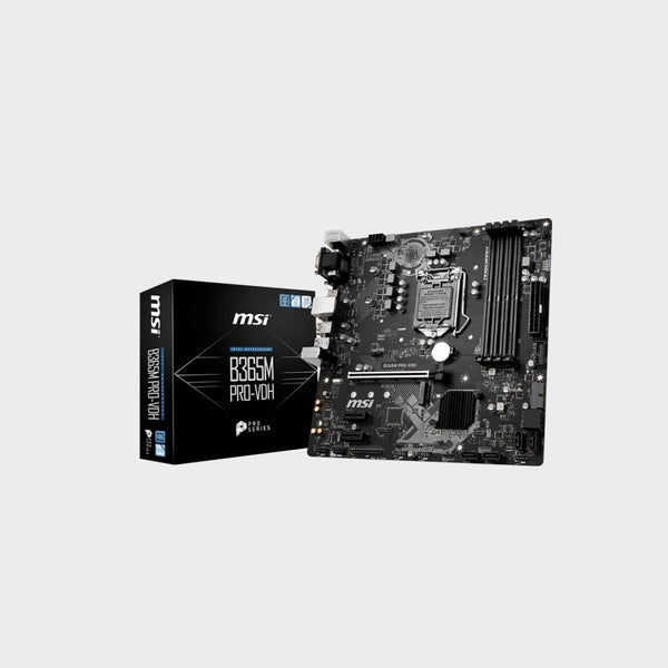 MSI B365M PRO-VDH Intel LGA-1151 Micro-ATX Motherboard