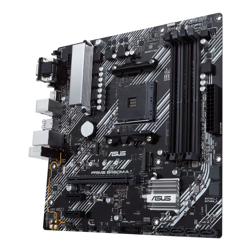 Asus PRIME-B450M-A-II Motherboards-Motherboards-ASUS-computerspace