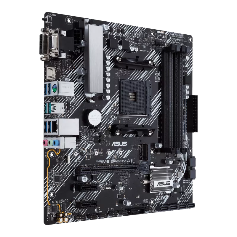 Asus PRIME-B450M-A-II Motherboards-Motherboards-ASUS-computerspace