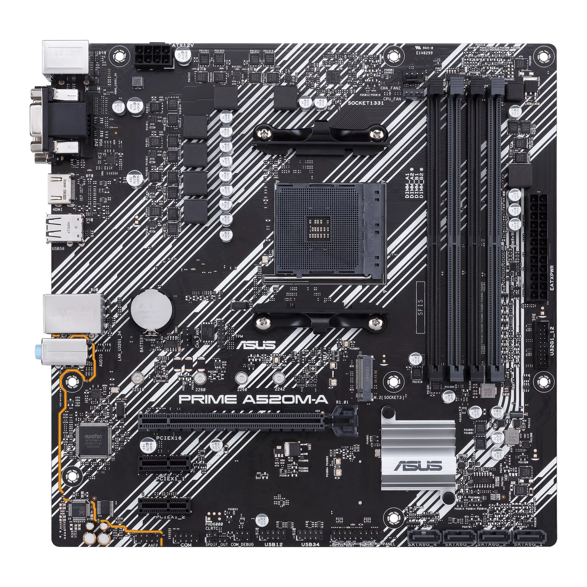 Asus Prime A520M-A Motherboards-Motherboards-ASUS-computerspace