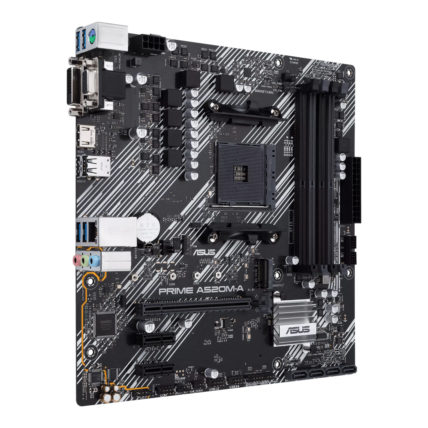 Asus Prime A520M-A Motherboards-Motherboards-ASUS-computerspace